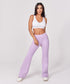 Ponte Flared Light Purple Pant